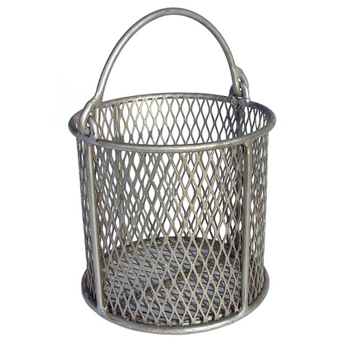 Round Flat Expanded Metal Basket