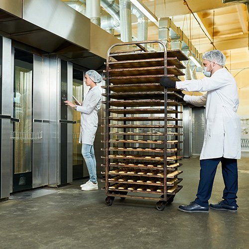 custom bakery racks