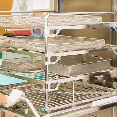 custom medical racks