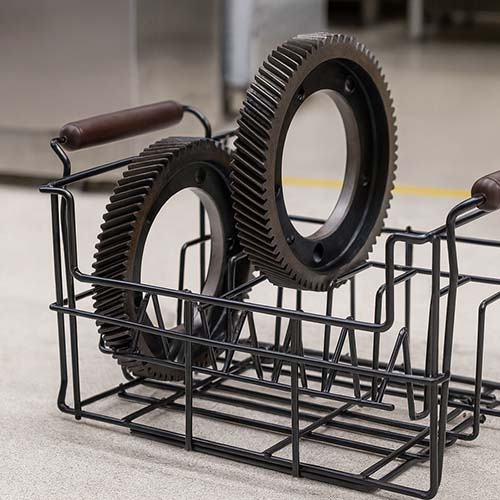powder coated steel baskets