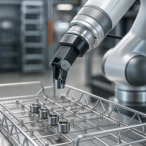 integrating robotics with custom wire fixtures