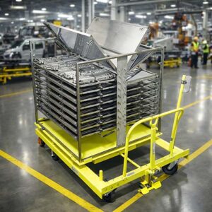 Industrial Steel Carts: Solutions for Manufacturing & Warehousing