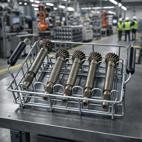 wire baskets for industrial applications