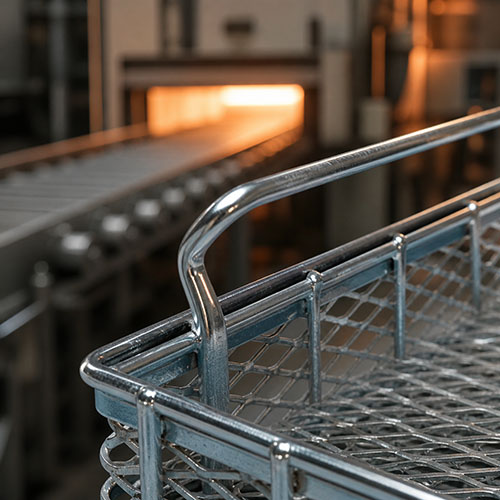 heat treat baskets for automotive and aerospace