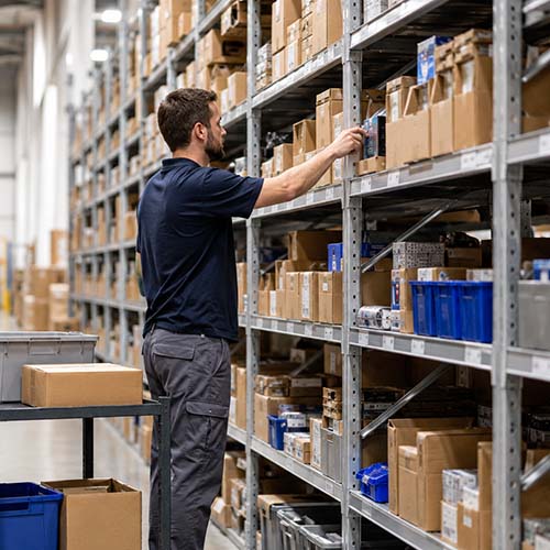 stock picking material handling carts