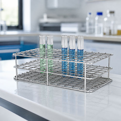 custom metal test tube racks